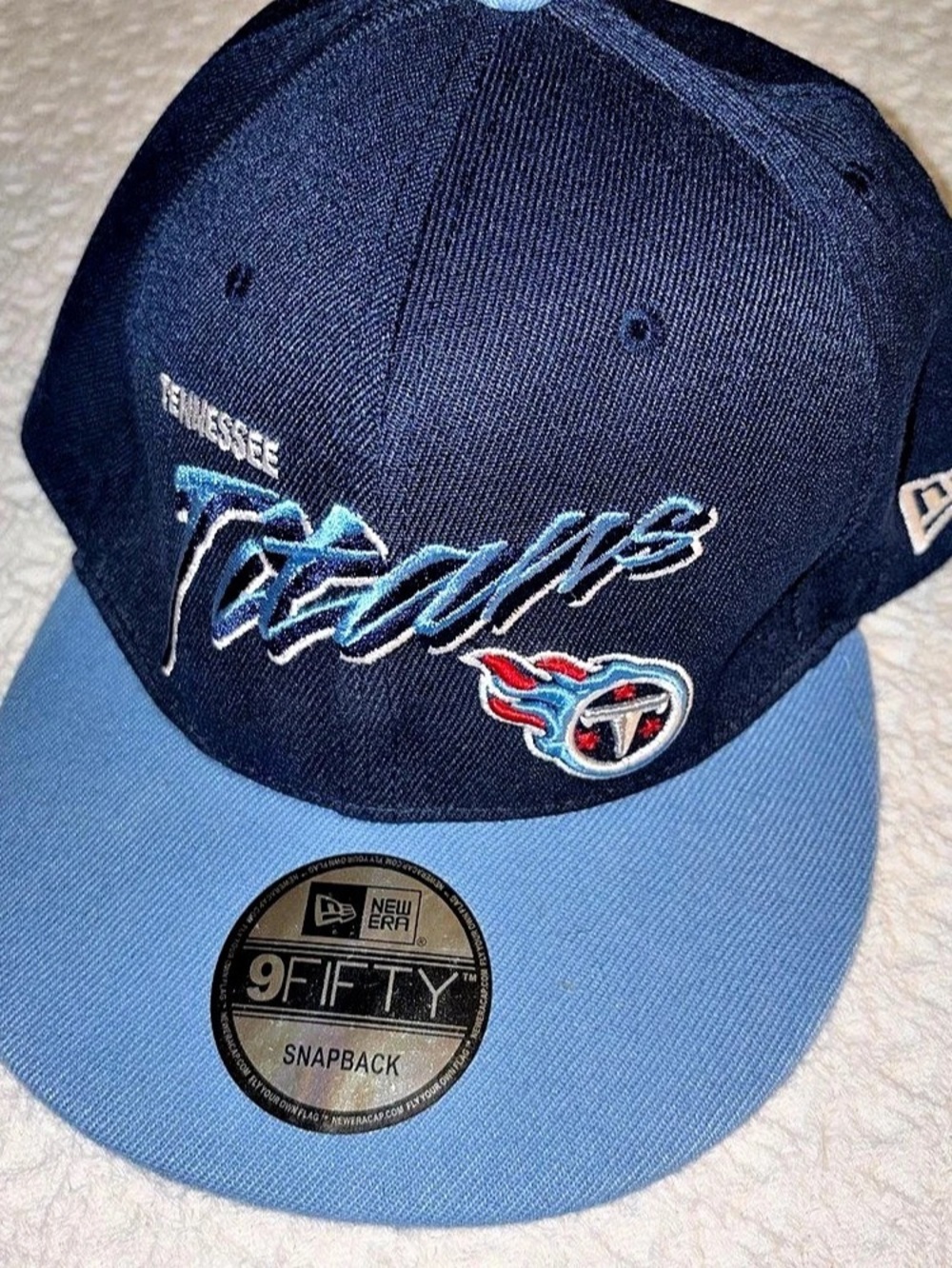 New Era Tennessee Titans New Era Vintage Collection 9FIFTY Snapback Hat 9FIFTY